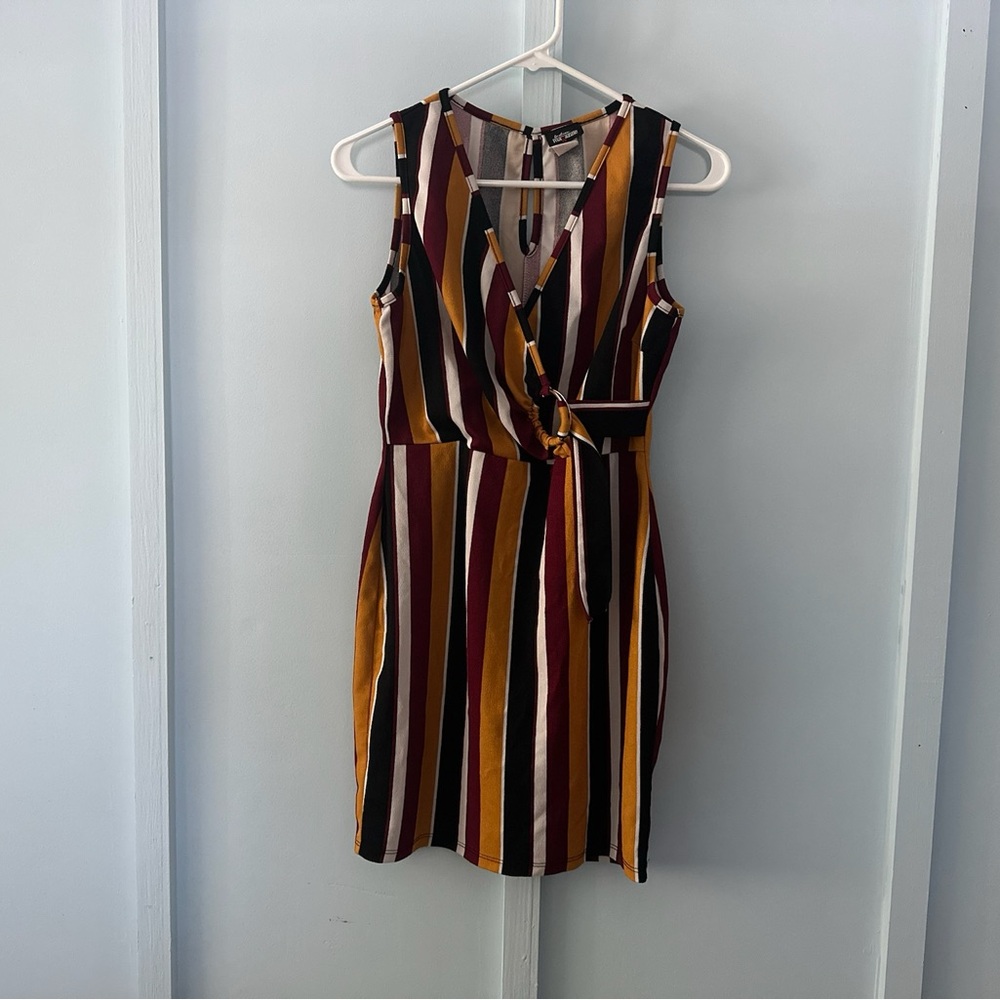 Striped Sleeveless Dress